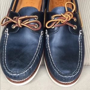 NEW Sperry 11.5 Men’s Navy Blue Gold Cup